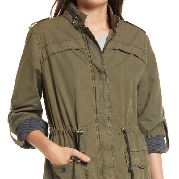 Levi's Jackets & Blazers - Levi's Parachute Cotton Fishtail  Army Green Jacket